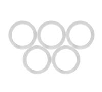 OEBUAFI Badge Machine Gasket Set, 5Pcs Plastic Spacer for 32mm 37mm 44mm 58m Molds, Replacement Insert for Button Maker Press, DIY Button Pin Making Tool Accessory (Plastic 3)