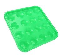 OEBUAFI Billiard Ball Tray Convenient Storage Holder Tray Sturdy Must-Have Product for Billiards Accessories Storing Balls When Not In Use As Shown In the Picture (Green)