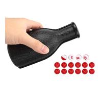 OEBUAFI Billiard Pool Shaker Bottle Durable 16 Numbered Tally Balls Dice Box Set for Home Entertainment and Bar Fun, Black (Black)