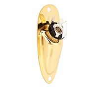 OEBUAFI Boat Style Guitar Output Jack Set | Made with metal, reliable for electric guitar, includes installation accessories, exquisite design