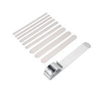 OEBUAFI Bracelet Bending Bar Kit, High Hardness Alloy Steel with 9 | Core Component for Bangle Making, Durable Metal Bender, Blank Bar for Custom Engraving, Reusable Tool for Rounded Oval Cuffs