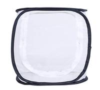 OEBUAFI Cage Breeding Enclosure with Zipper Top Handle for Raising Releasing Butterflies Moths 30x30x30cm