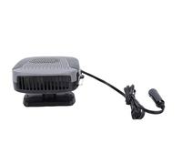 OEBUAFI Car Heater 12V 150W 2-in-1 Windshield Defroster Defogger Car Warmer Fast Heating 30s 360 Rotation Low Noise Portable with 2 Speed Settings for Cars Trucks SUVs