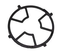 OEBUAFI Cast Iron Wok Ring, Non Slip Gas Stove Pot Stand Support with Perfect Grooves, for Round Bottom Pans Frying
