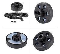 OEBUAFI Centrifugal Clutch 3/4 Bore 12 Tooth #35 Chain Screw Sets with Iron Material for Go Kart Mini Bike Engine