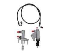 OEBUAFI Clutch Master Slave Cylinder Kit for RSX 2002-2006 Aluminum Alloy | OEM KTD-CLK-CSI KTD-CLK-KMS, Left Hand Drive Mounting, Sealing Ring, Track Level Heat Performance, Direct Bolt Replacement