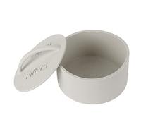 OEBUAFI Coffee Filter Storage Holder, Round Silicone Dispenser with Lid | Moisture-resistant Silicone, Holds 6.1x4.3in Filters, for Coffee Beans or Tea Bags in Kitchen or Cafe