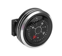 OEBUAFI Compact Watch Compass with Slide Function for Easy Navigation Suitable for Camping Hiking Children Learning ABS Black 1.2 * 1.2 in