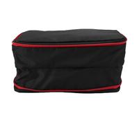 OEBUAFI Compression Packing Cube 9L, with Double Sided Layers for Luggage Organization Separating Clean Dirty Clothes Travel Essential (Black)