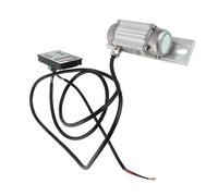 OEBUAFI Concrete Vibrator Motor, 100W DC12V Aluminum Alloy Vibration Motor with Speed Controller and Digital Display, for Concrete Vibrator Shaker Table Mining Equipment (30W)