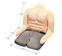 OEBUAFI Cuddle Buddies Pillow, Plush PP Cotton Body Pillows Comfort Support Stress Relief Shaped Arm Pillow for Adults Side Back Sleep (meat one-piece cushion About 58 cm (see detailed picture))