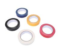 OEBUAFI Double Sided Floor Tape 1in X 108ft 5 Rolls, Adhesive Removable Marking Tape for Social Distancing, Floor Marking in Restaurants Stores (108.3ft)