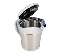 OEBUAFI Double Wall Insulated Sauce Gravy Pot Jug Spout,304 Stainless Steel Keep Liquids Hot Cold Store Custard with Smooth Pouring for Hygienic Use (Small Size 450ml)