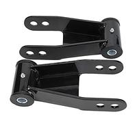 OEBUAFI Drop Shackles Lowering Kit Parts，2pcs 2 For C10 1973 1987 Iron Black Aftermarket Replacement Set Of 2Direct Replacement For Old Or Broken Shackle