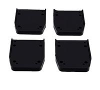 OEBUAFI Durable Stilt Soles Rubber Foot Pads for Safe Use in Construction and Clown Acts - 4 Count