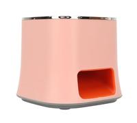 OEBUAFI Electric Melon Seed Machine, Stainless Steel Automatic Nut Cracker with Touch Sensor Switch and Non Slip Pads for Sunflower Pumpkin Seeds (Pink)