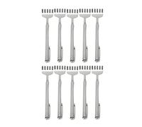 OEBUAFI Extendable Back Scratcher Telescoping Back Scratcher Metal Portable Backscratcher with 5-Section Stainless Steel Handle for Relieve Itching Acupressure Travel