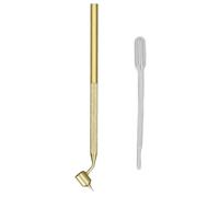 OEBUAFI Fine Line Paint Pen, Aluminum Detailing Fluid Writer with Enclosed Stem Tip Cleaning Tool, for Rock Chips Scratch Repair Drawing Calligraphy French Matting (0.5mm)