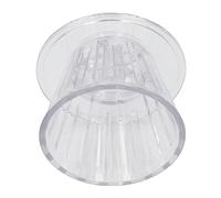 OEBUAFI Flat Base Coffee Dripper, Wide Flat Bed Brewing Funnel with Detachable Filter Cup for Even Extraction, Made of Sturdy PC Material