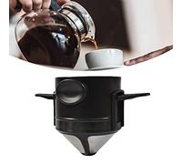 OEBUAFI Foldable Pour Over Coffee Dripper, Double Layer Stainless Steel
