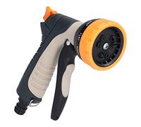 OEBUAFI Garden Hose Nozzle 9-Pattern High Pressure Sprayer | ABS Body, Ergonomic Front , Stainless Steel Labor-saving Clip, Adjustable Control Valve, Ideal for Car Washing and