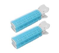 OEBUAFI Hair Volume Curler Clamp/Holder Portable Volumizing Hair Root Clips Styling Tool, Create Bangs Fluffy Hairstyle, for Home Salon Travel, 2 X Root Clamp/Holder (Blue)