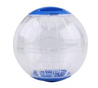OEBUAFI Hamster Ball Transparent 12cm Lightweight Durable Exercise Toy for Small Pets Great for Playtime (Blue)