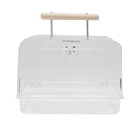 OEBUAFI Hamster Carrier Cage Transparent Lightweight Portable Multifunctional Pet Outgoing Case for Outdoor Adventures