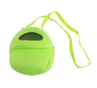 OEBUAFI Hamster Hedgehog Ferret Carrier Cozy Sleep Bag for Rat, Hamster, Hedgehog, and More Pets, Washable Thick Plush Material, Adjustable Strap, Green