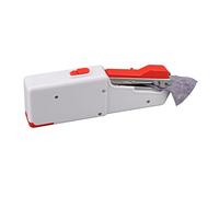 OEBUAFI Handheld Sewing Machine Portable Mini Battery Powered for Beginners | Compact Ergonomic Design, 4 AA Battery or DC Powered, Suitable for Fabric Clothes Curtains DIY Travel
