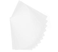OEBUAFI Heat Shrink Film Sheets 20Pcs Translucent DIY Art Craft Kit for Kids with BOPS Material Shrink to 20% Size for Key Chains Toys Ornaments