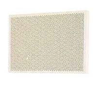 OEBUAFI Honeycomb Ceramic Plate, Fast Heating for Jewelry Making and Paint Drying. Ceramic Color: As Shown in The Picture.