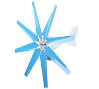 OEBUAFI Horizontal Wind Generator Kit 200W with 8 Blades for Sustainable Energy, Modern Aesthetic, Easy Maintenance (DC24V)