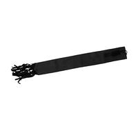 OEBUAFI Horse Tail Bag Horsetail Guard Non Woven Fabric with Fringe Design and Hook Loop Fastener for Tail Protection Clean and Fly Control 27.6 X 3 Inch (Black)