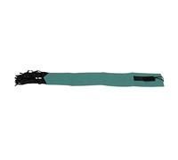 OEBUAFI Horse Tail Bag Horsetail Guard Non Woven Fabric with Fringe Design and Hook Loop Fastener for Tail Protection Clean and Fly Control 27.6 X 3 Inch (Green)