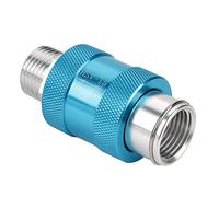 OEBUAFI HSV-15 Aluminum Air Control Hand Slide Valve for Pneumatic Elements, G1/2 Thread, Durable Material, Smooth Reversing Sliding,