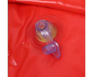 OEBUAFI Inflatable Pool Lounge Chair for Adults with Soft PVC Fabric Ergonomic Design 150 X 75 Cm Foldable Floating Raft for Ocean Lake River Pool Party Gifts Swimming Floats (Red)