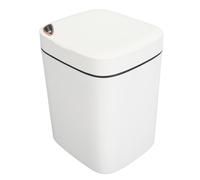 OEBUAFI Intelligent Sensing Trash Can Multifunction Motion Sensor Automatic Garbage Can with Lid for Bathroom Living Room Office, Smart Rubbish Bin for Kitchen Bedroom, Compact Trash Holder (14L)