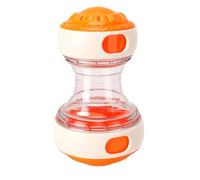 OEBUAFI Interactive Food Puzzle Ball, Adjustable Opening Treat Dispenser | Treat Dispensing Function,Slow Feeding Effect,Dog Interactive Play,Pet Daily Entertainment Gear,Dual Play Feed Function