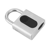 OEBUAFI IP65 Fingerprint Bluetooth APP Lock Permanent Authorization for Luggage, Portable USB Charger for Dormitory, High-Resolution Module for Warehouse