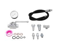 OEBUAFI IPR Air Test Tool Kit for 6.0L 7.3L Powerstroke | High Pressure Oil Test Gauge, No Scan Tool Required, Detects HPO Pump and Oil Rail Faults, 5300 PSI Hose, Fits Repair