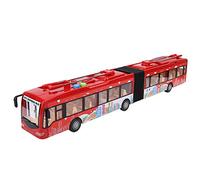 OEBUAFI Kids Toy Bus with Lights and Music, Inertia Powered Educational Play Car, Fun Learning Vehicle for Ages Under 14, Plastic Construction, 19.68"x7.87"x3.74"