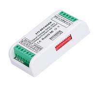 OEBUAFI LED RGB Controller with Constant Voltage Control for Light Strip Stage Light Wall Washer, Plastic Material 3 Channels Decoder for RGB Lamp, 9-24V