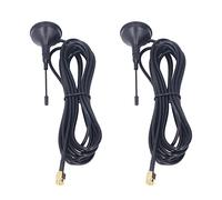 OEBUAFI Magnetic SMA Suction Cup Antenna for Fast Data Reception and Transmission, Suitable for GPRS Signal, Vending Machines, 2Pcs