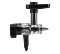 OEBUAFI Masticating Juicer Attachment Parts Stainless Steel Slow Juicer Attachment 7 Segment Spiral High Juice Yield No Water Needed No Pulp Straining for Mixers with Brush for Easy