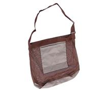 OEBUAFI Mesh Mushroom Foraging Bag with Adjustable Strap and Side Pocket for Hiking Camping Berry Collecting