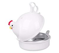 OEBUAFI Microwave Egg Cooker, Non Stick 4 Egg Poacher with Quick Cook Features for Breakfast and Lunch (Assorted Color)