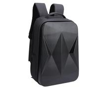 OEBUAFI Mini Satellite Travel Backpack, Water Resist with USB Charging Port Custom Molded Compartments for Satellite Dish Router Cables Outdoor Camping RV Trip