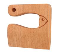 OEBUAFI Montessori Kitchen Tools for Kids, Safe Wooden Cutter Toy, Suitable for Outdoor and Home Use (Fish)