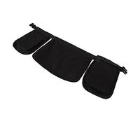 OEBUAFI Multi Pocket Waist Bag with 5 Spacious Pockets 2 Zippered Compartments Adjustable Belt for Travel Work Garden